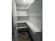 This walk-in closet features new shelves and closet rod for maximum storage at 5043 Harway Ct, Indianapolis, IN 46227