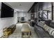 Finished basement offering a comfortable seating area and workspace at 5137 Green Hills Dr, Brownsburg, IN 46112