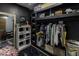 Spacious closet with custom shelving and unique decor at 5137 Green Hills Dr, Brownsburg, IN 46112