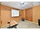 Utility area in basement with pegboard and lighting at 5225 Elderberry Rd, Noblesville, IN 46062