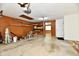 Well-lit garage with room for storage, workspace, and parking at 5225 Elderberry Rd, Noblesville, IN 46062