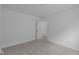 Bedroom with neutral carpeting, white walls, and a standard closet at 6219 Medina Spirit Dr, Indianapolis, IN 46237