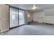 Basement with sliding glass door access and natural light at 8903 Maple Hill Dr, Indianapolis, IN 46239