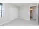 Neutral bedroom features carpet, ample natural light, and a closet at 9767 Behner Dr, Fishers, IN 46250