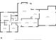 Detailed floor plan showcasing the layout of the home, including the bedrooms, bathrooms, and living spaces at 10559 Rolling Springs Dr, Indianapolis, IN 46234