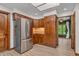 Kitchen featuring wood cabinets, stainless steel appliances, and plenty of storage at 10559 Rolling Springs Dr, Indianapolis, IN 46234