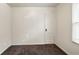 Plain bedroom shows paint repairs and carpet at 1235 N Grant Ave, Indianapolis, IN 46201