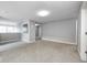 Versatile bonus room with neutral carpet and paint, offering flexible space for recreation or a home office at 18820 Wychwood Pl, Noblesville, IN 46062