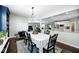 Bright dining area adjacent to the kitchen and living room at 18820 Wychwood Pl, Noblesville, IN 46062