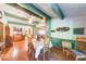 Dining room area with hardwood floors and light-colored walls at 2240 Bill Smith Rd, Martinsville, IN 46151