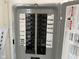 Organized electrical panel with clearly labeled circuits for safety and convenience at 2710 Fairview St, Anderson, IN 46011