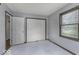Bedroom featuring a closet and a window, providing ample space and storage for personal items at 3134 W Hickory Woods Dr, Greenfield, IN 46140
