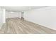 This basement has new floors and offers many design possibilities for the new owner at 4013 Priscilla Ave, Indianapolis, IN 46226