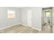 Bedroom with a closet that leads to the bathroom at 4013 Priscilla Ave, Indianapolis, IN 46226