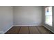 Bedroom with carpet and protection paper covering the floor at 4075 Persian St, Greenwood, IN 46143