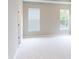 Bedroom features neutral carpet, and two windows that offer an abundance of natural light at 4075 Persian St, Greenwood, IN 46143