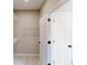 A walk-in closet with wall to wall metal shelving at 4075 Persian St, Greenwood, IN 46143
