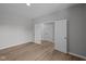 Bedroom with neutral colors, double door closet, and hardwood floors at 4076 Berry Chase Blvd, Greenwood, IN 46143