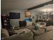 Inviting living room with an aquarium and cozy, comfortable seating area at 4644 N Ritter Ave, Indianapolis, IN 46226