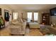 Inviting living room featuring neutral colors, stylish furnishings and tile flooring at 4644 N Ritter Ave, Indianapolis, IN 46226