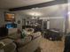 Open-concept living area with a kitchen and large dining table at 4644 N Ritter Ave, Indianapolis, IN 46226