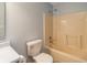 This bathroom features a toilet, bathtub, and vanity with sink at 5351 Eel River Ct, Indianapolis, IN 46221