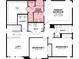 Second floor plan showing the Primary Bedroom, Bath, Bedrooms 2-3, and a Loft at 5774 Cloister Ln, McCordsville, IN 46055
