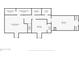 Second floor plan featuring primary and secondary bedrooms, bathrooms, and closets at 6682 English Dr, Avon, IN 46123