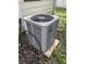 Outdoor AC unit, necessary for temperature regulation at 728 Lonsvale Dr, Anderson, IN 46013