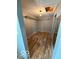 Bright walk-in closet with modern lighting and wood flooring at 7835 Caswell St, Indianapolis, IN 46259