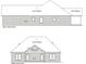 This image depicts the right and rear exterior elevations of a home at 811 J Mccool Way, Greenwood, IN 46142