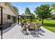 Outdoor patio area complete with outdoor furniture and a gazebo, great for entertaining at 8111 Timberwood Dr, Plainfield, IN 46168