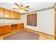 A bedroom with wood floors and lots of built-in cabinetry and storage at 8111 Timberwood Dr, Plainfield, IN 46168