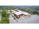 Aerial view of a school building featuring a large parking area at 9324 W Point Pl, Indianapolis, IN 46268