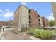 Exterior view of brick apartment building with balconies at 108 E Saint Clair St # E, Indianapolis, IN 46204