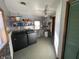 Laundry room with washer, dryer, window and ceiling fan at 1122 Shelby St, Shelbyville, IN 46176