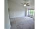 Spacious bedroom with natural light from large window at 11850 Stepping Stone Dr, Fishers, IN 46037