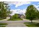 Street view showcasing home, its lawn, and surrounding neighborhood at 11850 Stepping Stone Dr, Fishers, IN 46037