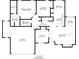 Detailed floor plan showcasing the layout and dimensions of the home's rooms at 12290 Charing Cross Rd, Carmel, IN 46033