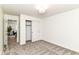 Bright bedroom with soft carpet, closet, and an ensuite that connects to the hallway at 14728 Adios Pass, Carmel, IN 46032