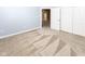 This bedroom boasts neutral carpeting and ample closet space, providing comfort and convenience at 16628 Brownstone Ct, Westfield, IN 46074