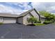 Charming home featuring stone accents, an attached garage, and a well-manicured lawn at 16628 Brownstone Ct, Westfield, IN 46074