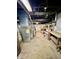 Basement featuring essential utilities and ample storage space at 1806 Union St, Columbus, IN 47201