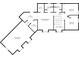 Second-story layout with spacious primary suite, bonus room and two baths at 3660 S Conservation Club Rd, Morgantown, IN 46160