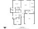 Detailed floor plan showcasing the layout of this 1425 sq ft home at 4615 Copper Grove Dr, Indianapolis, IN 46237