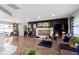 Spacious living room with fireplace and an open-concept design at 4720 E 42Nd St, Indianapolis, IN 46226