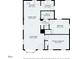 A floor plan features a kitchen, laundry, bath, hall, bedroom, primary bedroom, dining area, and living room at 4721 E Morris St, Indianapolis, IN 46203