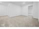 Spacious bedroom with plush neutral carpet and recessed lighting at 564 Plowman Dr, Shelbyville, IN 46176