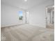 Bright, spacious bedroom with natural light and neutral carpeting at 564 Plowman Dr, Shelbyville, IN 46176