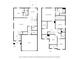 Detailed floor plan layout of the home's first and second floors at 564 Plowman Dr, Shelbyville, IN 46176